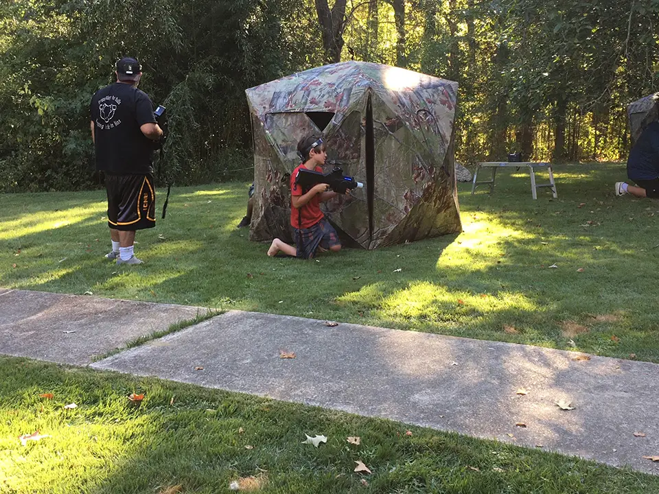 Laser Tag Outdoors